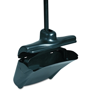 Dust Pan with cover and wheels